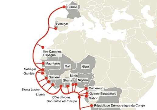Mauritania gets submarine cable connection