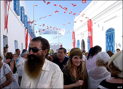 Tunisian Jews on a pilgrimage