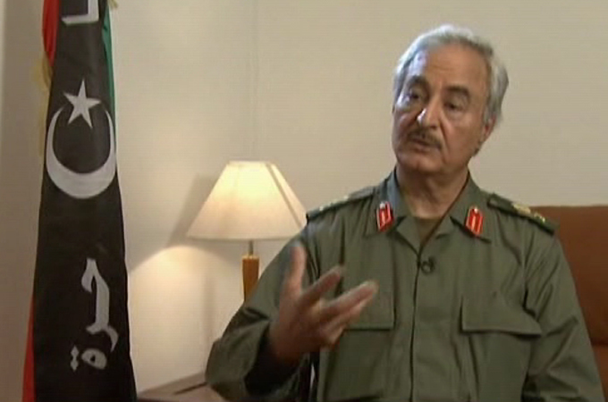 Libya:  Former Major General calls for military takeov