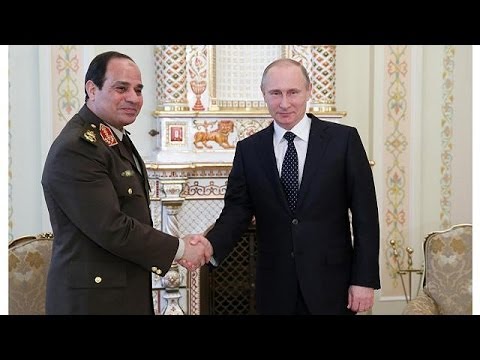 Putin Supports al-Sisi’s Candidature for Egypt’s President