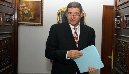 Former Tunisian Interior minister Habib Essid