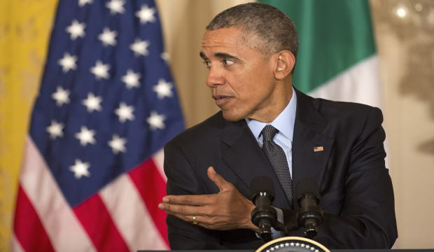 Obama urges Gulf countries to cooperate, not to fuel Libyan war   
