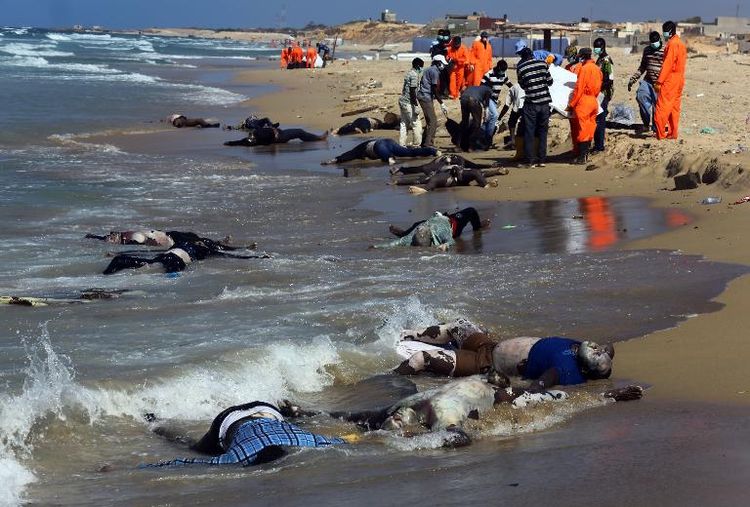 About Forty African Migrants Drowned Off Libyan Coast