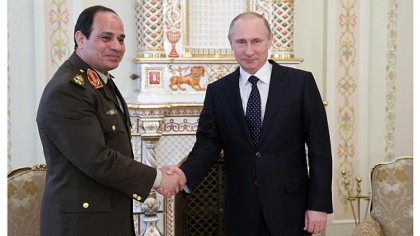 Russia-Egypt al-Sissi pays third visit to Moscow in just a year