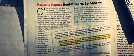 Algeria: Bouteflika Sues Le Monde over Panama Papers Scandal