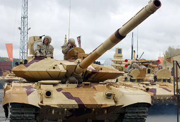 Algeria Receives 67 Russian T-90 Tanks