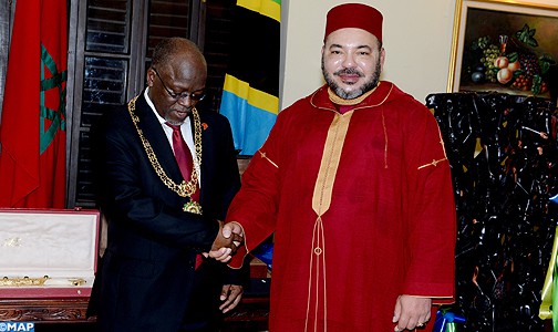 King Mohammed VI Holds Talks with Tanzania’s President