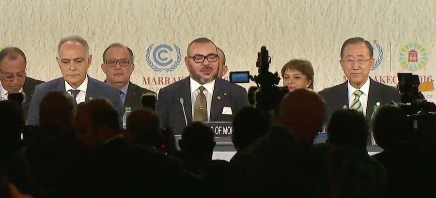 COP22: Ban Ki-Moon Pays Tribute To King Mohammed VI