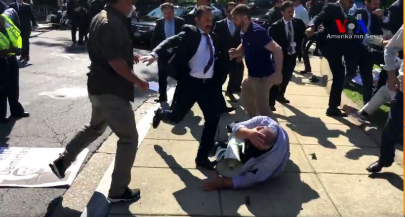 Washington Denounces Erdogan’s Security Brutality against Protesters