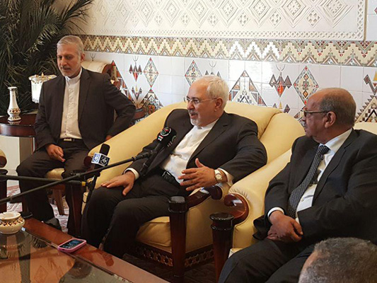 Iran’s Foreign Minister visits Algeria over Syrian, Gulf Crisis
