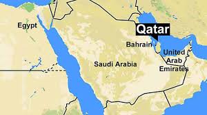 Gulf crisis map