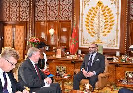 King Mohammed VI Meets UN Envoy for Sahara