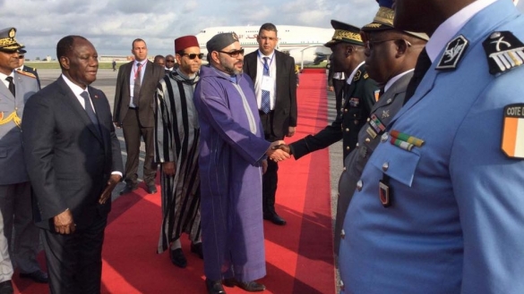 Morocco’s King, Ivorian President Inaugurate “Mohammed VI” Fish Unloading Site