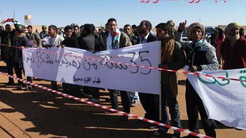 Protests Build up in Tindouf Camps against Polisario Corruption