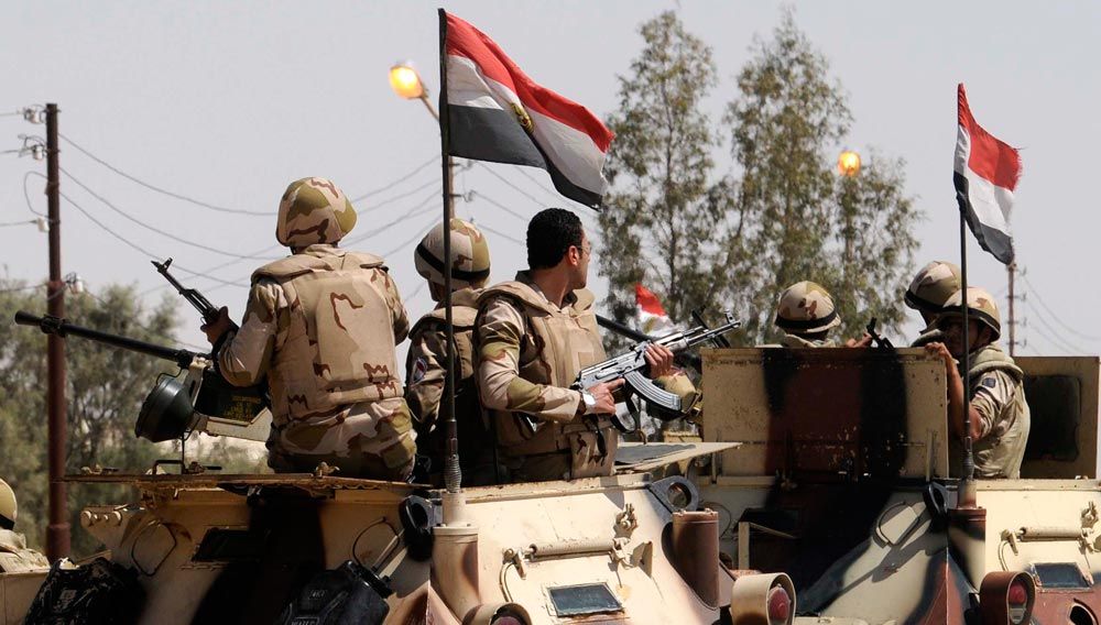 Egypt: Senior military officer killed in roadside bomb in Sinai