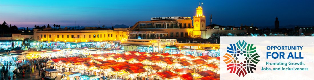 Marrakech Hosts Conference on Growth, Jobs & Inclusiveness in Arab World
