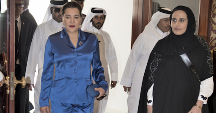 Princess Lalla Hasnaa Represents King Mohammed VI in Inauguration of Qatar National Library