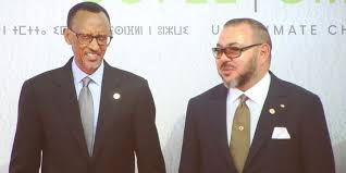 King Mohammed VI Rawanda Paul Kagame