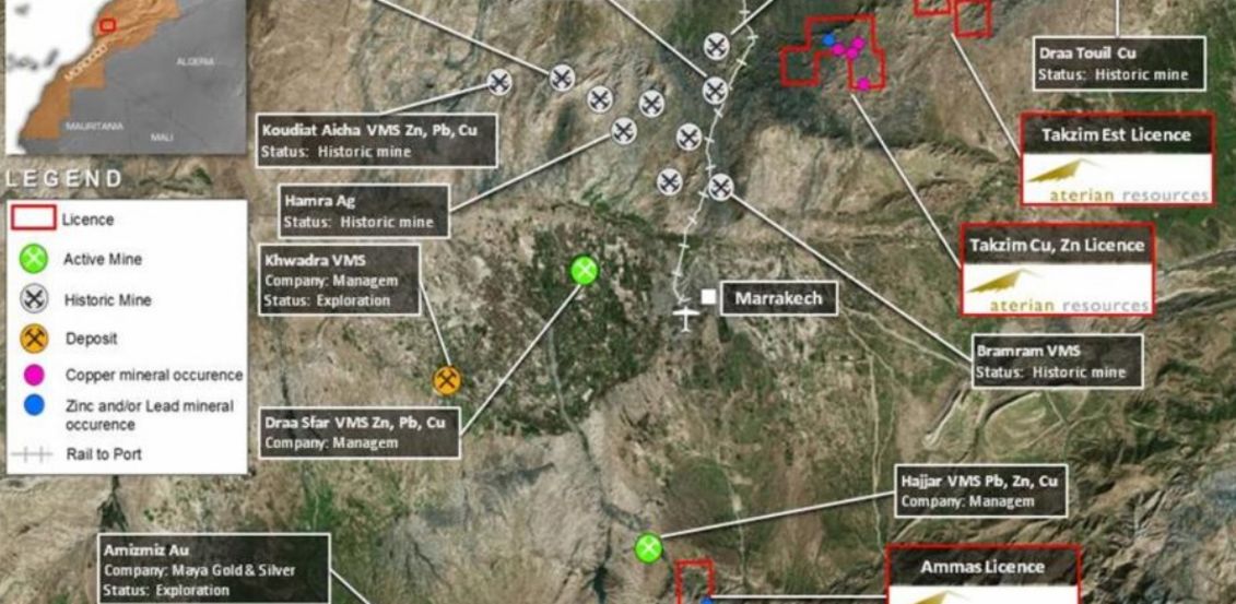 UK Altus Mining Company to Dig for Zinc & Copper in Morocco