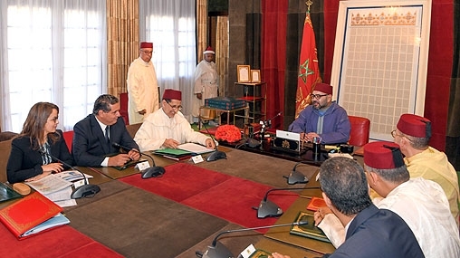 King mohammed_vi_chairs meeting on water June 2018