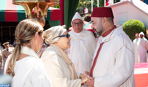 King Mohammed VI Receives Daughter of Rif Resistance Leader