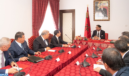 King Chairs Meeting on Implementation of Measures Outlined in Throne Day Speech