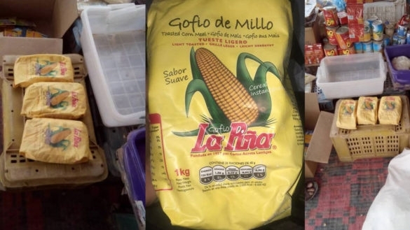 gofio on sale in algerian shops