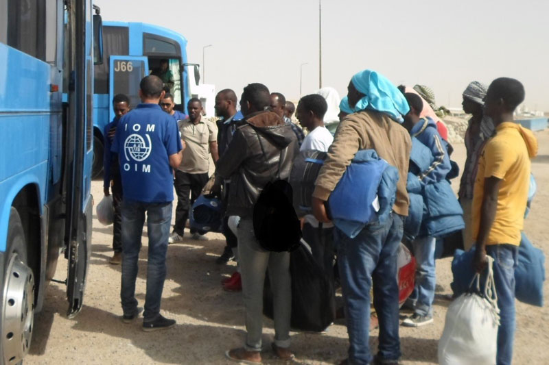 The 40 African Migrants stranded at Sea Arrive in Tunisia
