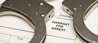 warrant for arrest