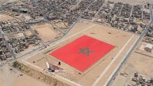 Sahara drapeau
