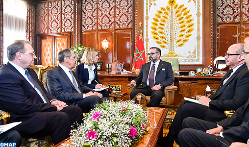 Russian FM Commends Morocco’s King Regional & International Leadership
