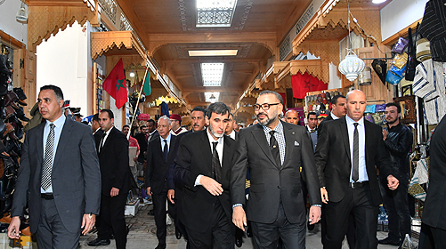King Mohammed VI Visits Revamping Projects of Rabat’s Old Medina