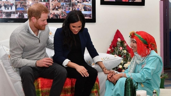 Duke and Duchess of Sussex in Asni to encourage girls’ education in rural areas