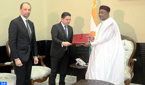 Morocco-Niger: Message from King Mohammed VI to Pdt Issoufou