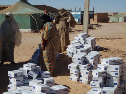 Some €2.5 million worth of humanitarian aid disappeared again in Tindouf