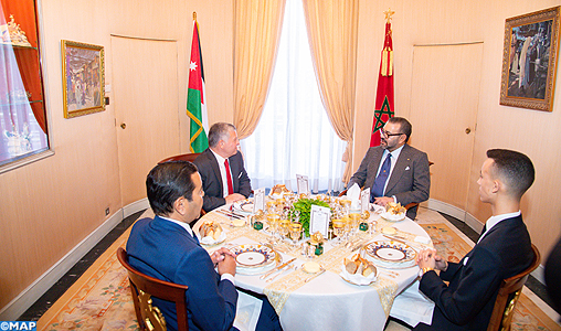 Morocco, Jordan Renew Full Support to Establishment of a Palestinian Independent State