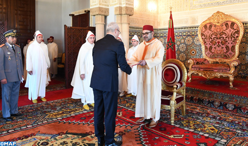 Morocco’s King Receives Credentials of Several Ambassadors
