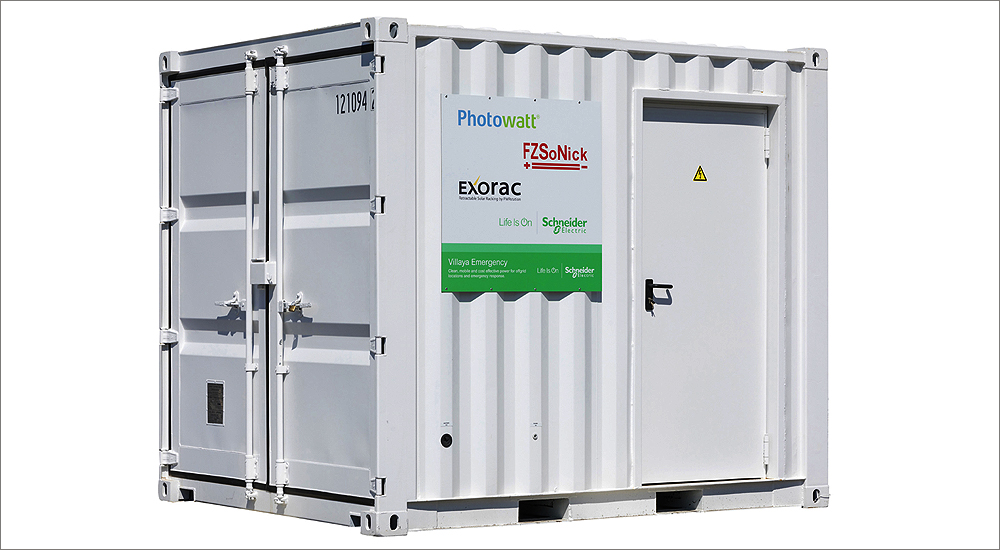 Kenya: Schneider Electric’s unveiled containerized mobile solar kit