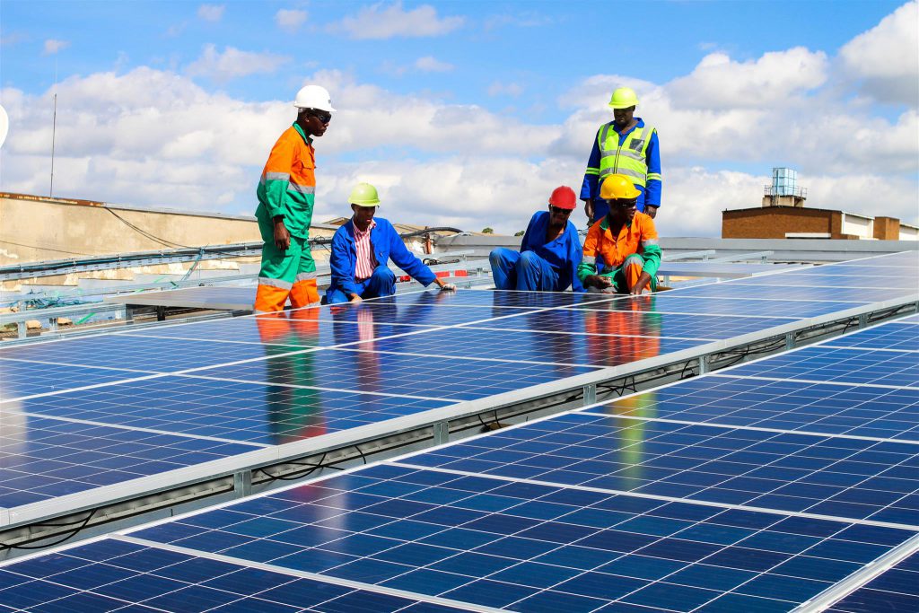 Econet launches Zimbabwe’s largest industrial solar plant