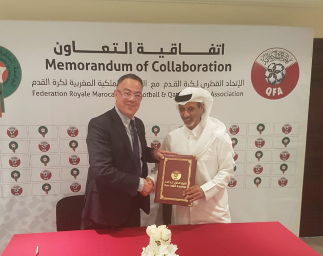 Football: Morocco, Qatar sign deals for closer cooperation