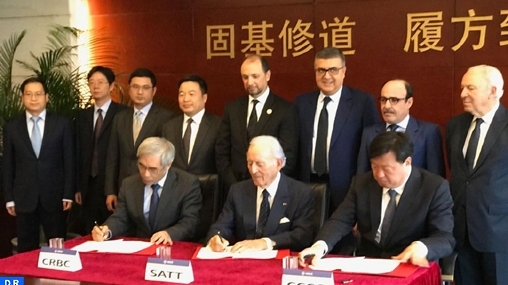 Chinese CCCC & CRBC companies take over construction of industrial hub near Tangiers