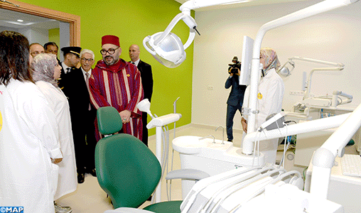 King dedicates dental care center in Rabat