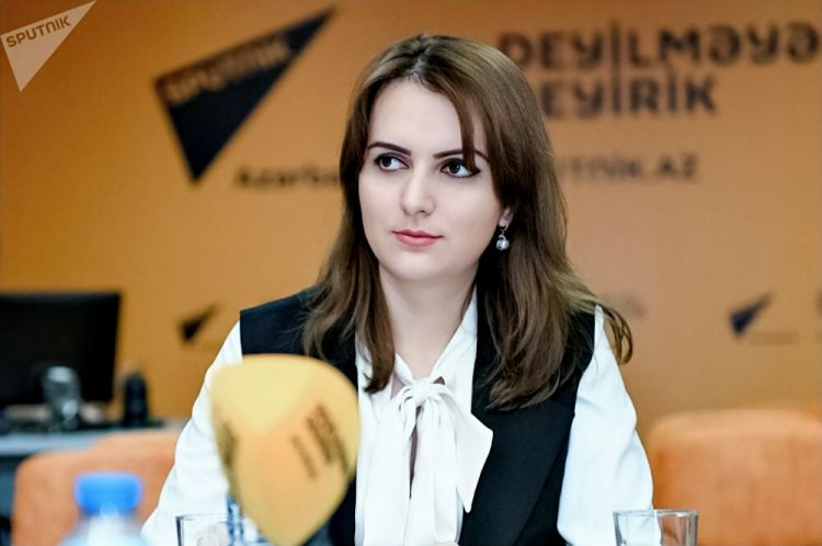 Azeri researcher Anastasia Lavrina