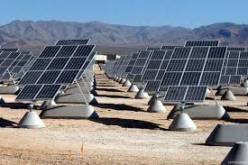 Solar power plant in Gaza