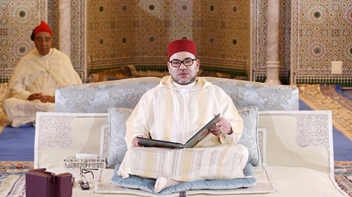 King mohammed vi chairing religious lecture