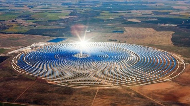 Moroccan-solar-farm