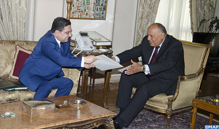 King Mohammed VI Sends Message to Egyptian President