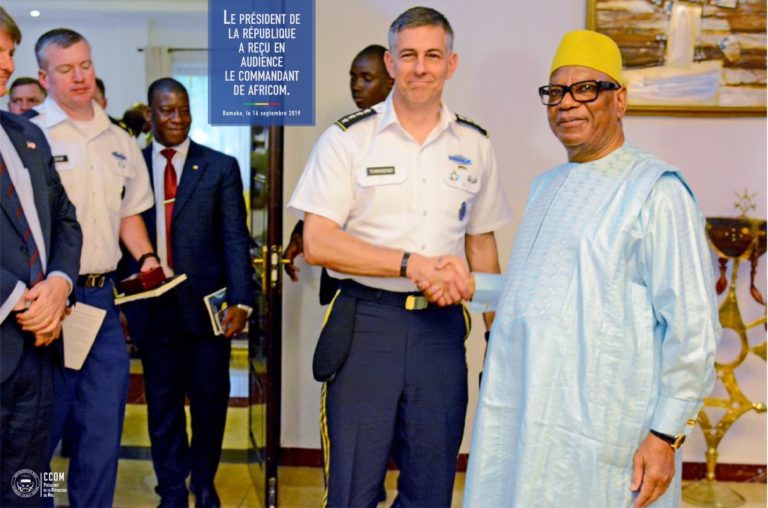 AFRICOM boss tours West Africa, meets G5 Sahel leaders