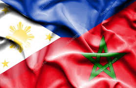 Philippines & Morocco flags