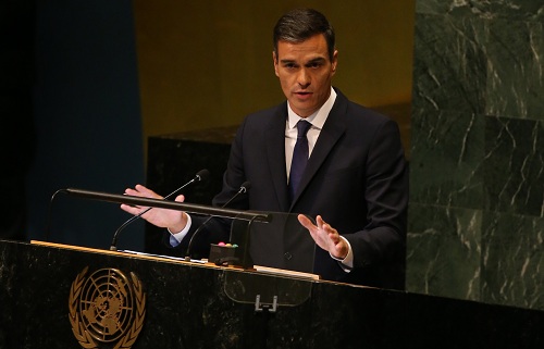 Spanish PM Pedro sánchez-UN